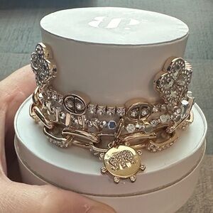Chic Gold and Silver Bracelet by BP